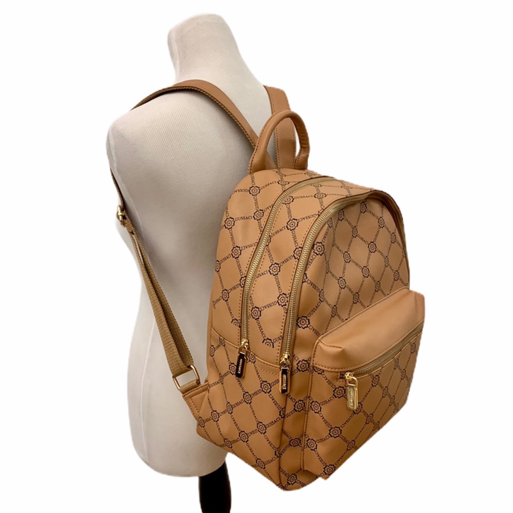 Gussaci Double Zippers Backpacks